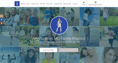 Desktop Screenshot of doctorangelawillis.com
